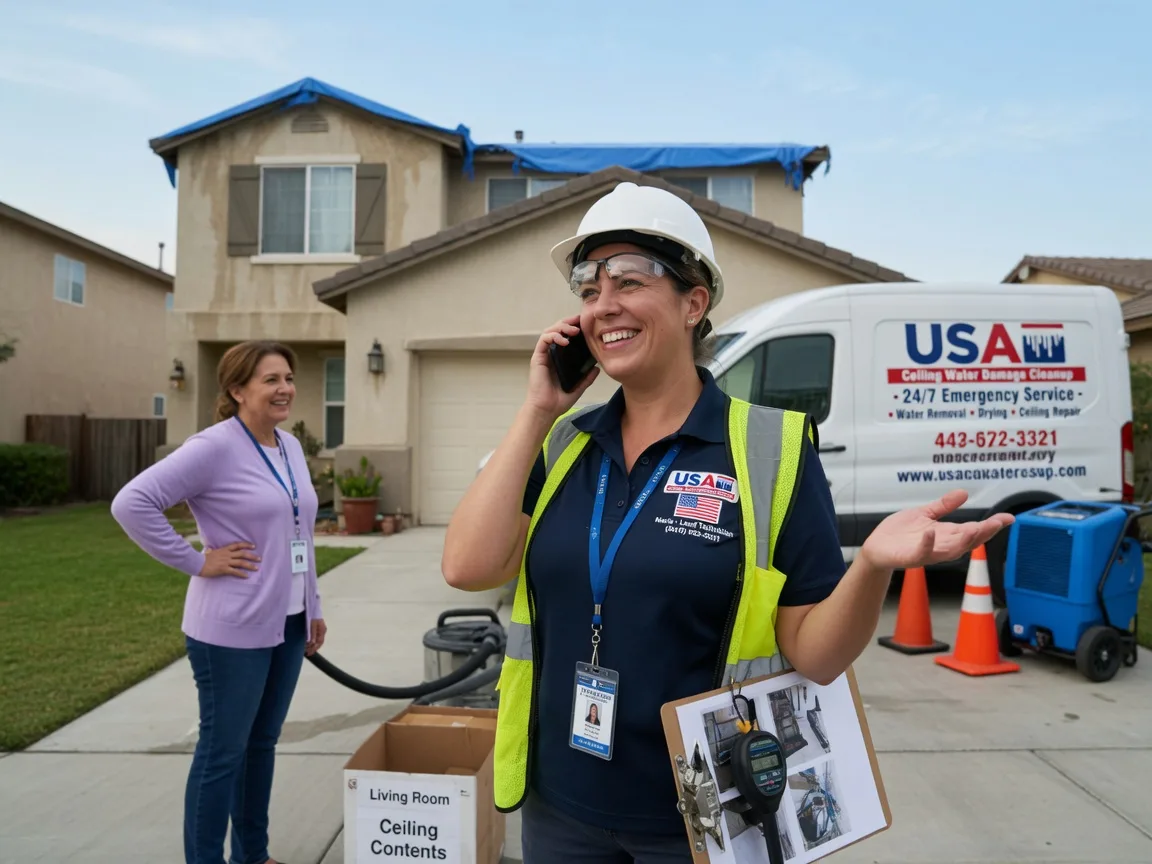Ceiling Water Damage Restoration Ryan, OK FAQs